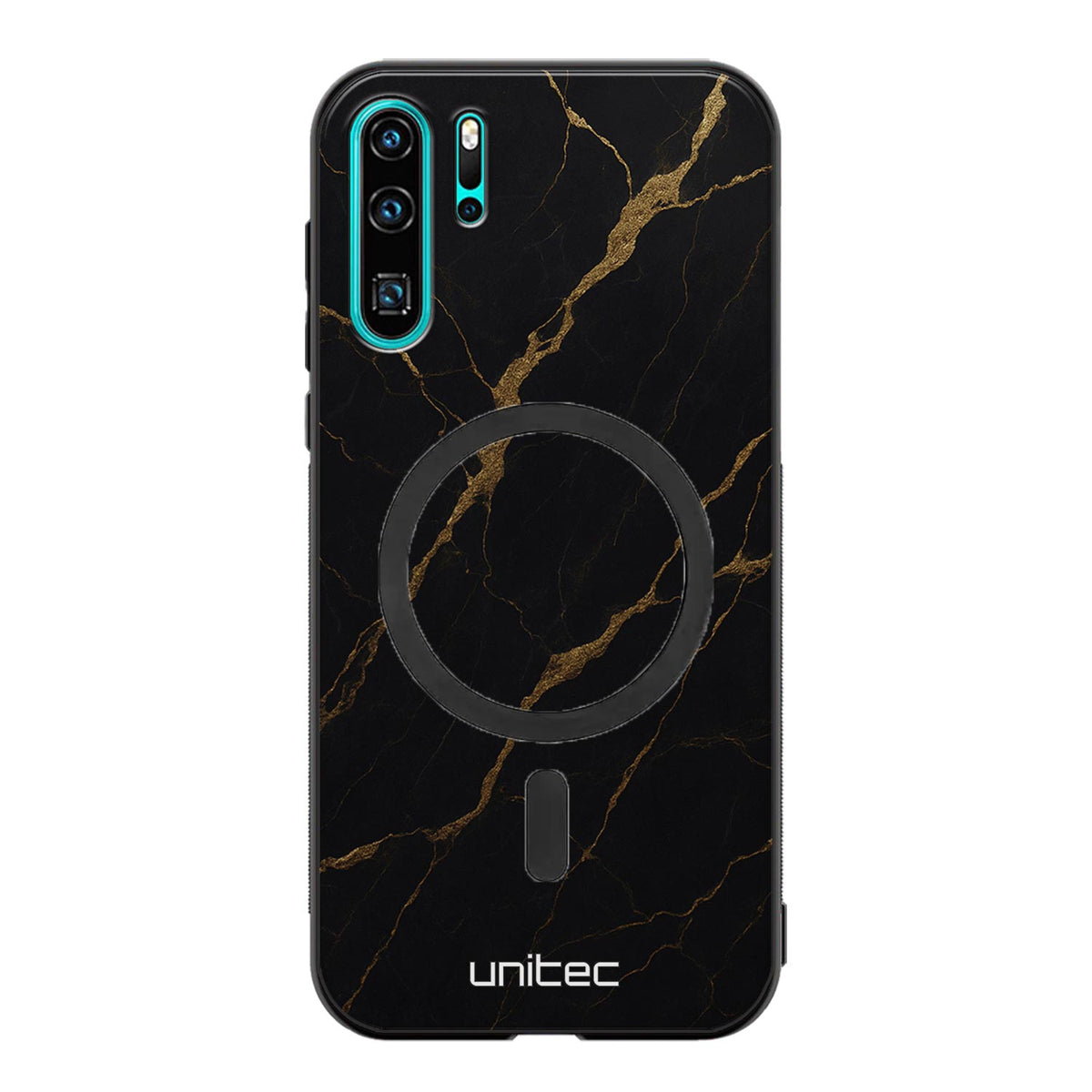 Huawei P30 Pro Suojakuoret Marmori – Midnight Gold