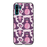 Huawei P30 Pro suojakuoret - Purple Teddy Bear - Ei