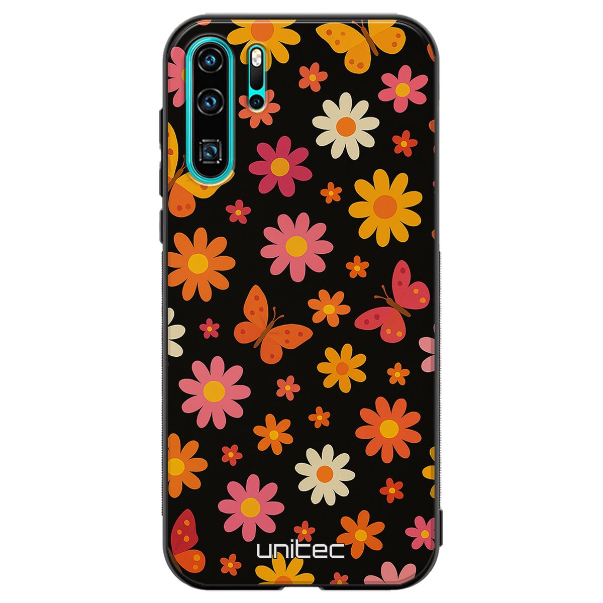 Huawei P30 Pro Suojakuoret Vintage – Retro Flower