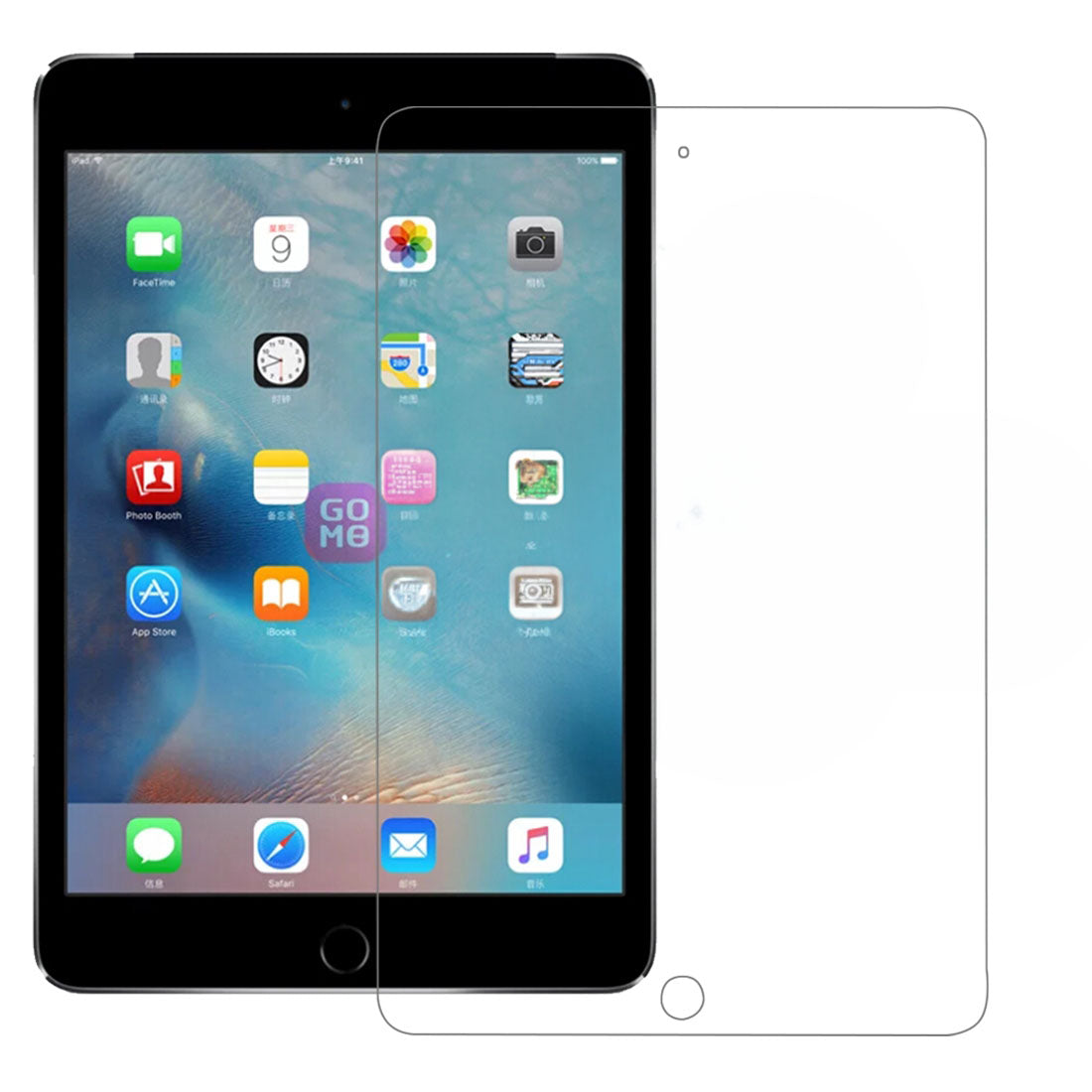 iPad 2 / 3 / 4 Panssarilasi - Perinteinen