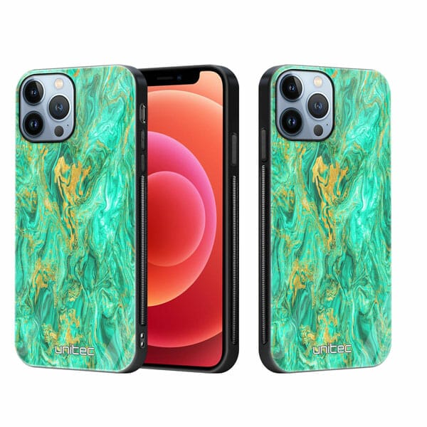 iPhone 12 Pro unitec suojakuori 2 Aqua Mint