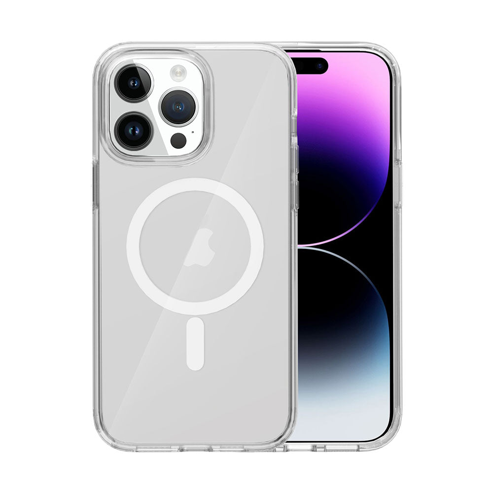 iPhone 15 Pro MagSafe Suojakuori Läpinäkyvä