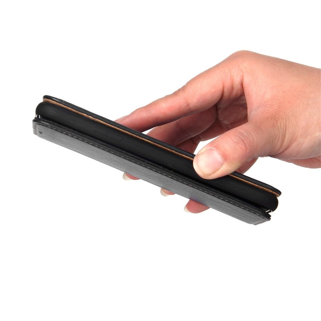 iPhone X / XS Lompakko Suojakotelo Musta