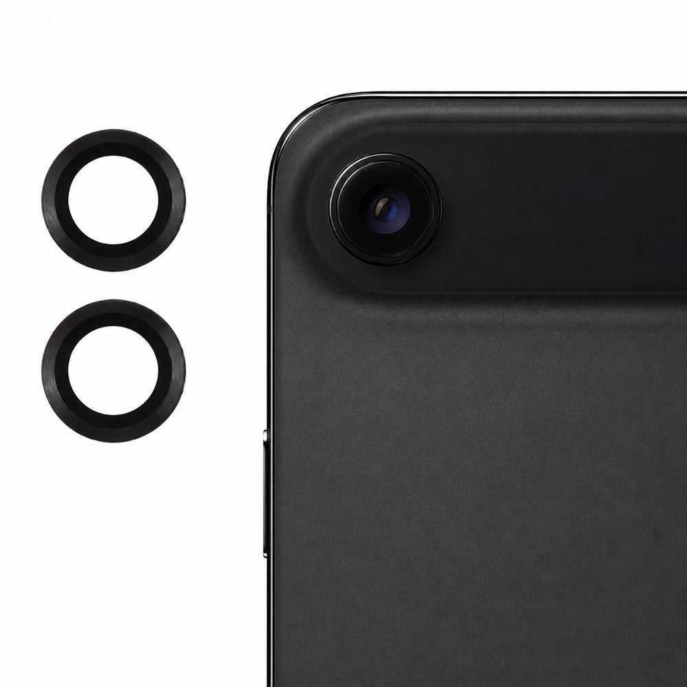 iPhone Air Kameran panssarilasi - Musta (2kpl)