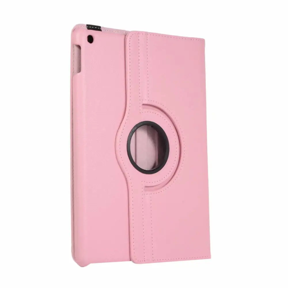 iPad 10.2 (2021/2020/2019) Pyörivä suojakotelo - Pinkki