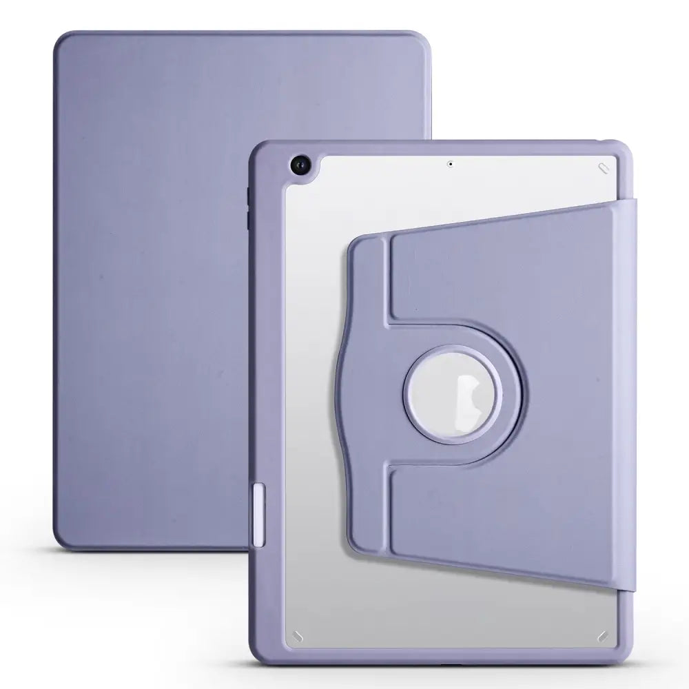 iPad 10.2 (2021/2020/2019) Pyörivä suojakotelo - Violetti