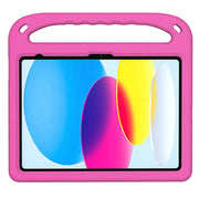 iPad 10.2 (2022/2021/2020/2019) Lasten iskunkestävä Suojakotelo - pinkki