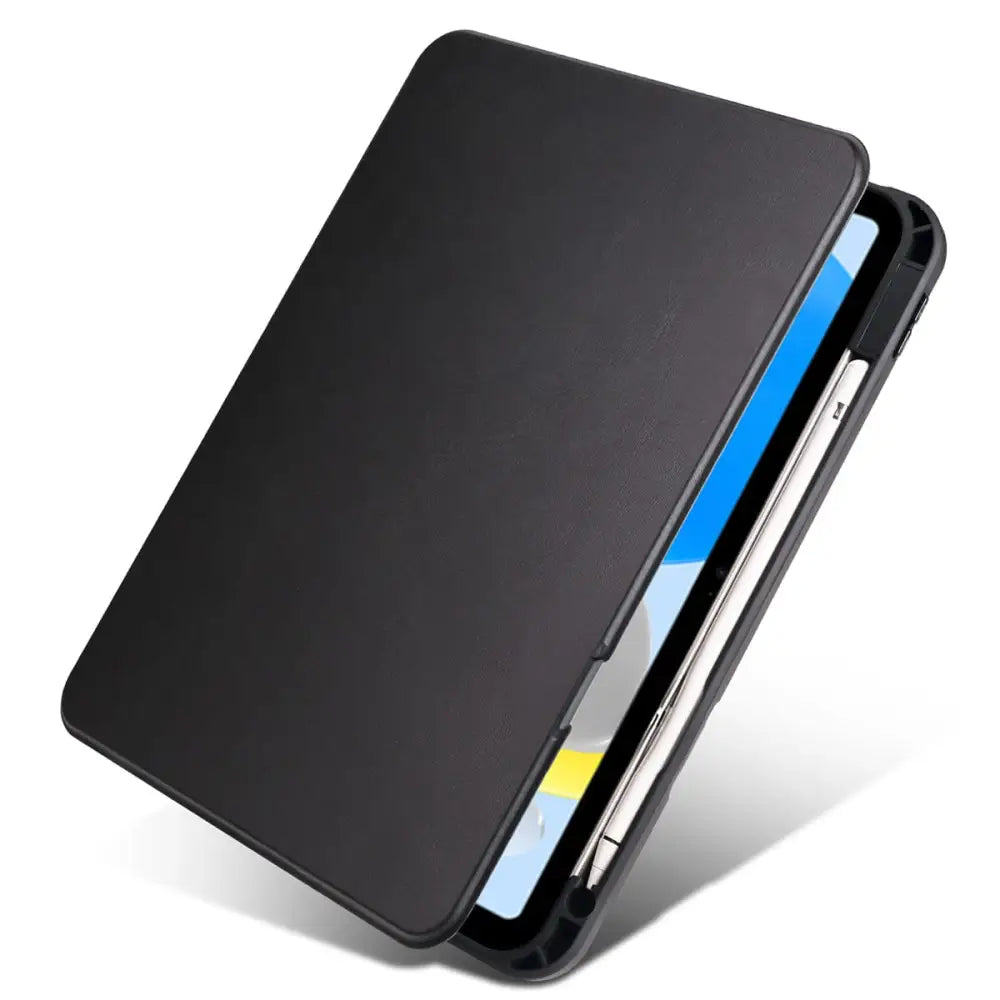 iPad 10.9 (10Gen / 2022) Pyörivä suojakotelo - Musta