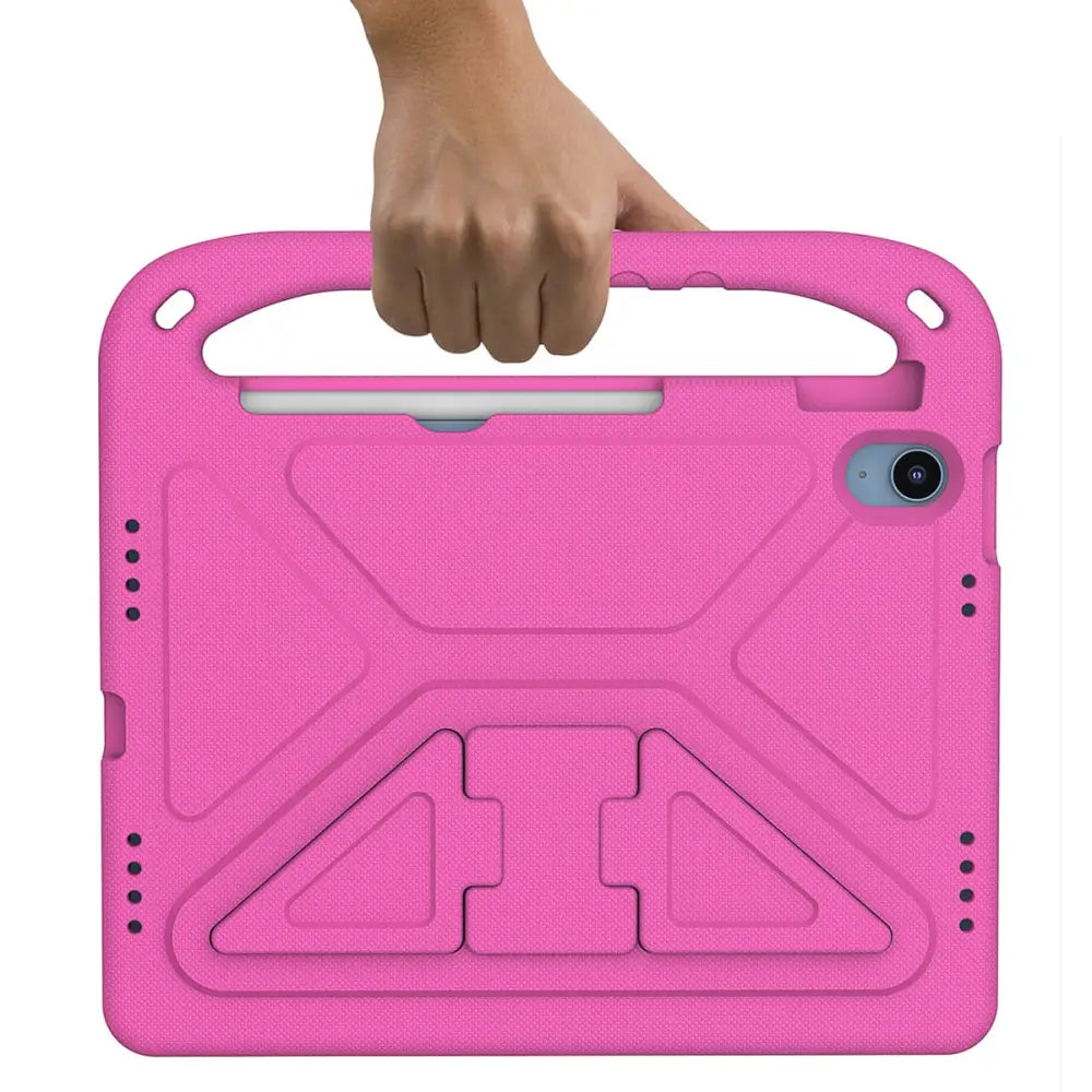 iPad 10th Gen 10.9 (2022) Lasten iskunkestävä Suojakotelo - pinkki