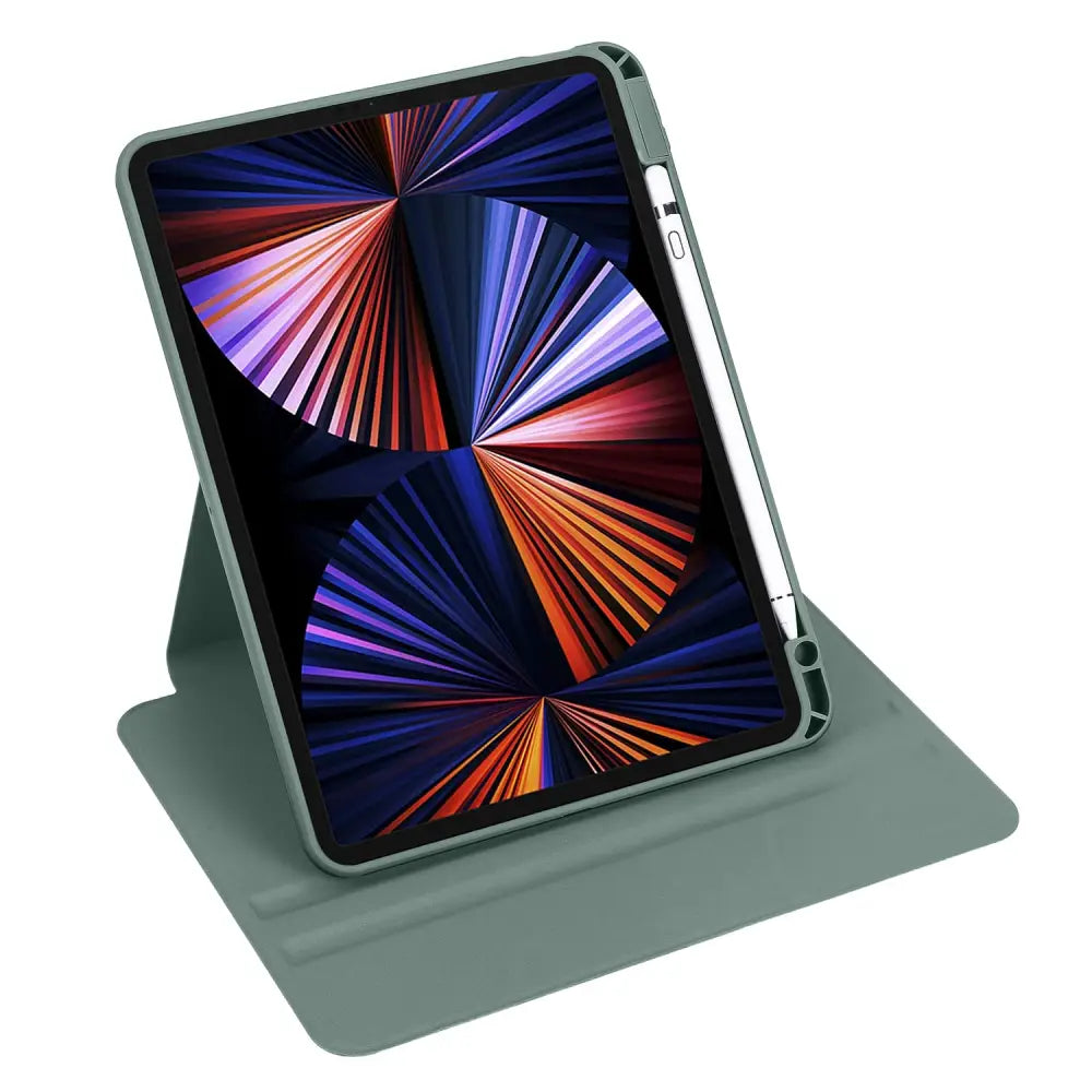 iPad Pro 11 / Air 10.9 (2022/2020)Pyörivä suojakotelo - Vihreä