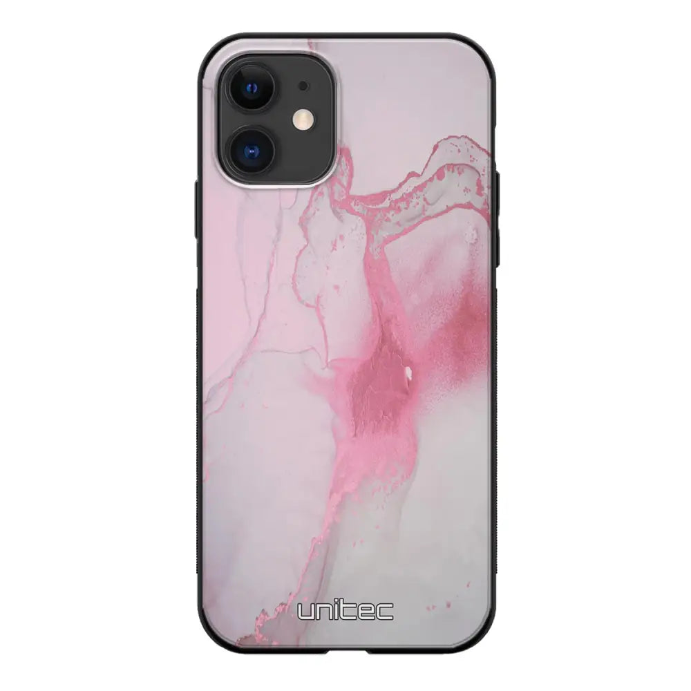 iPhone 11 marmori suojakuoret - Pink Pok Rie - Ei