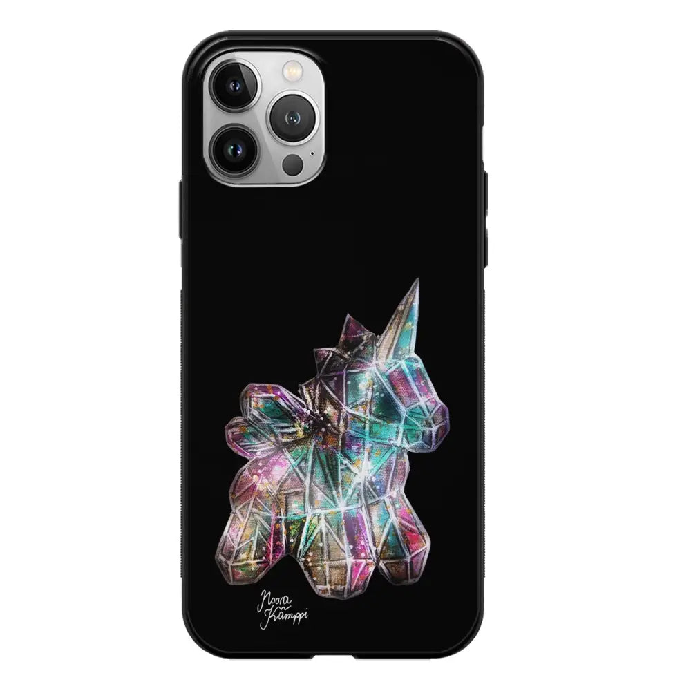 iPhone 11 Pro Max unicorn suojakuoret - Musta - Noora Kämppi - Ei