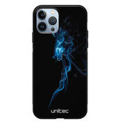 iPhone 11 Pro suojakuoret - Blue Smoke On Black - Ei