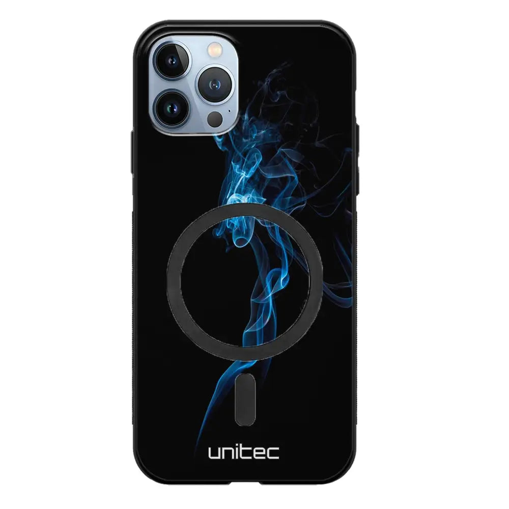 iPhone 11 Pro suojakuoret - Blue Smoke On Black