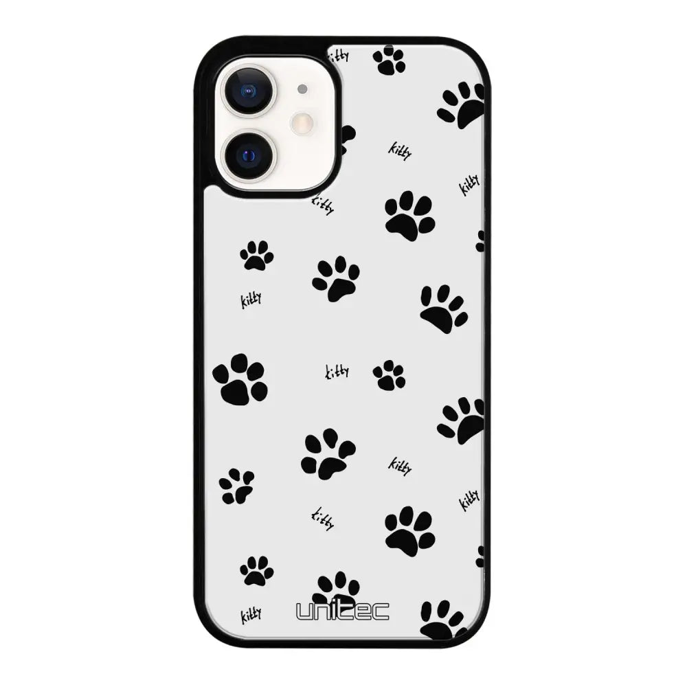 iPhone 12 Mini kissa suojakuoret - Cat Paws - Ei
