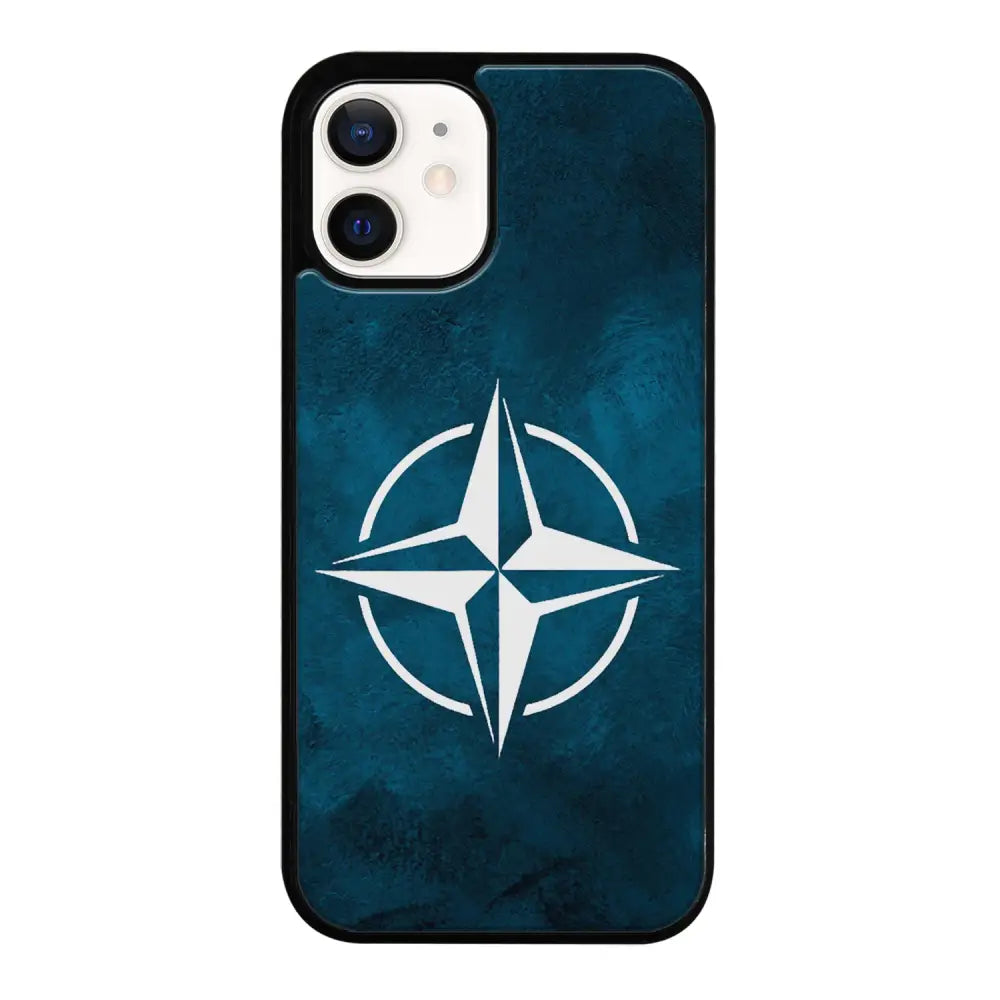 iPhone 12 Mini nato suojakuoret - Sininen - Ei