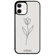 iPhone 12 Mini Suojakuoret Minimalistic – Elegant Tulip