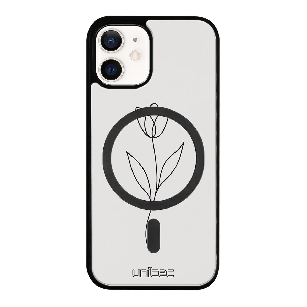 iPhone 12 Mini Suojakuoret Minimalistic – Elegant Tulip