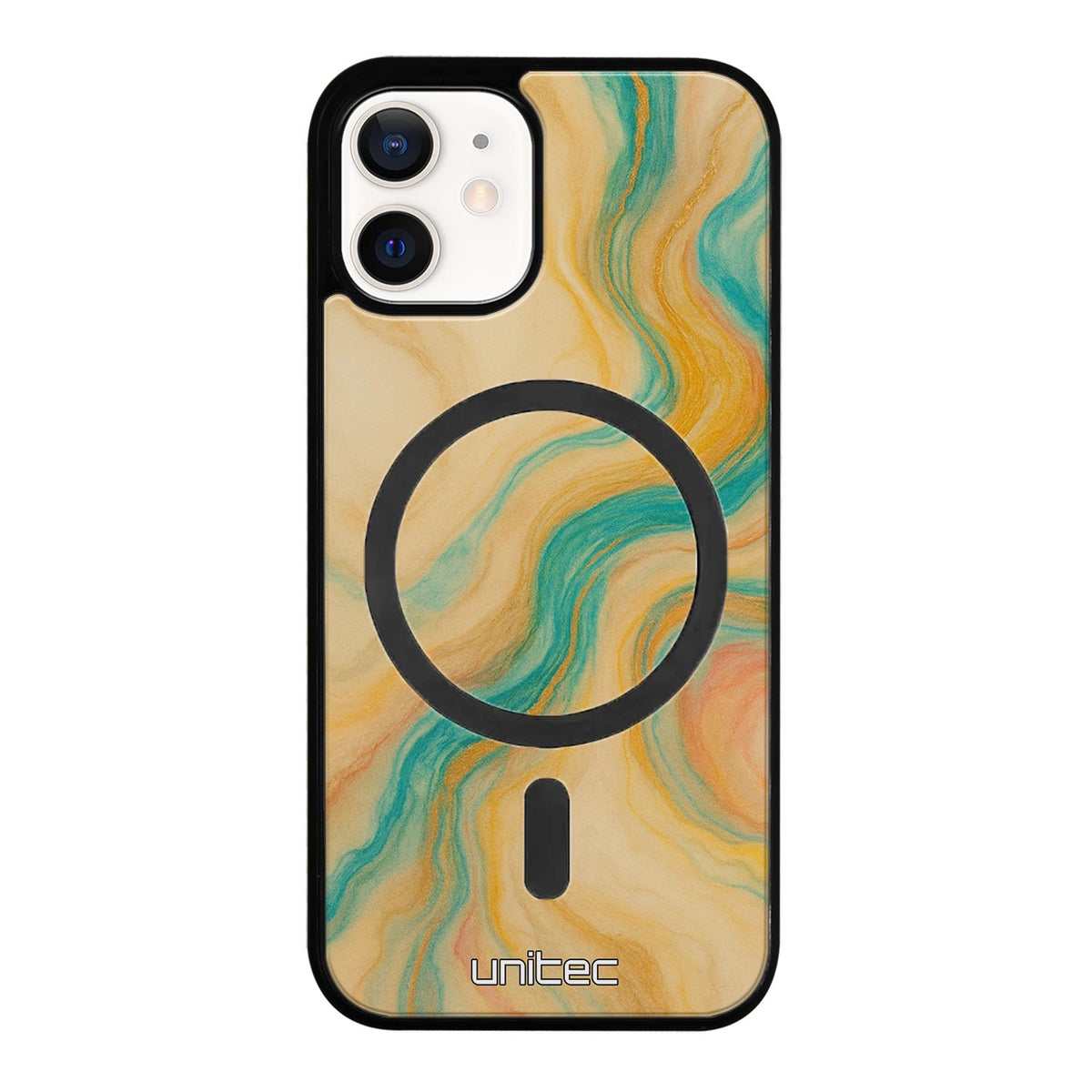 iPhone 12 Mini Suojakuoret Marmori – Emerald Waves