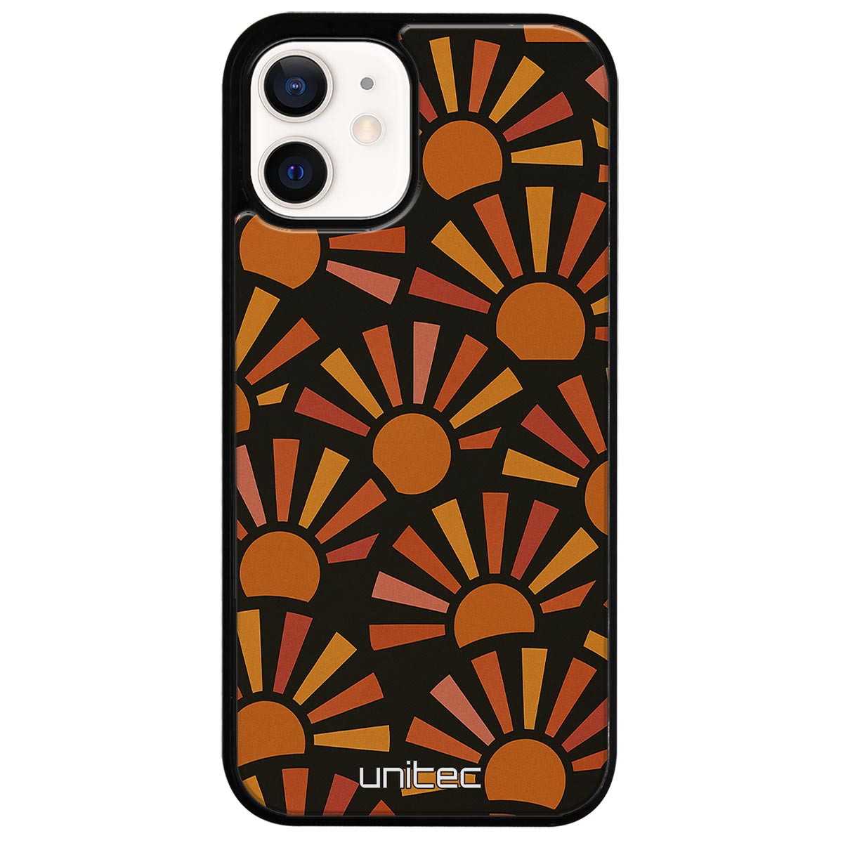 iPhone 12 Mini Suojakuoret Vintage – Warm Sunburst