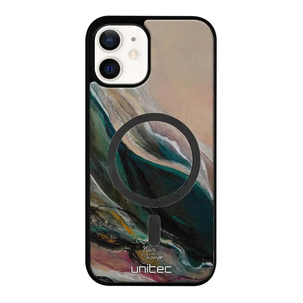 iPhone 12 modern art suojakuoret - Nudge - Noora Kämppi