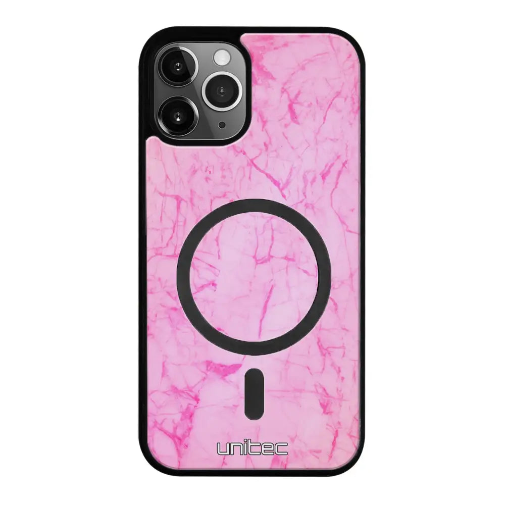 iPhone 12 Pro Max marmori suojakuoret - Light Pink Marble