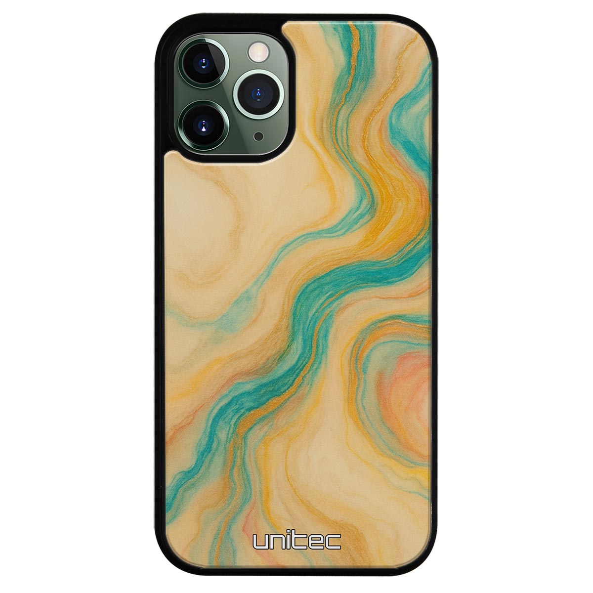 iPhone 12 Pro Suojakuoret Marmori – Emerald Waves