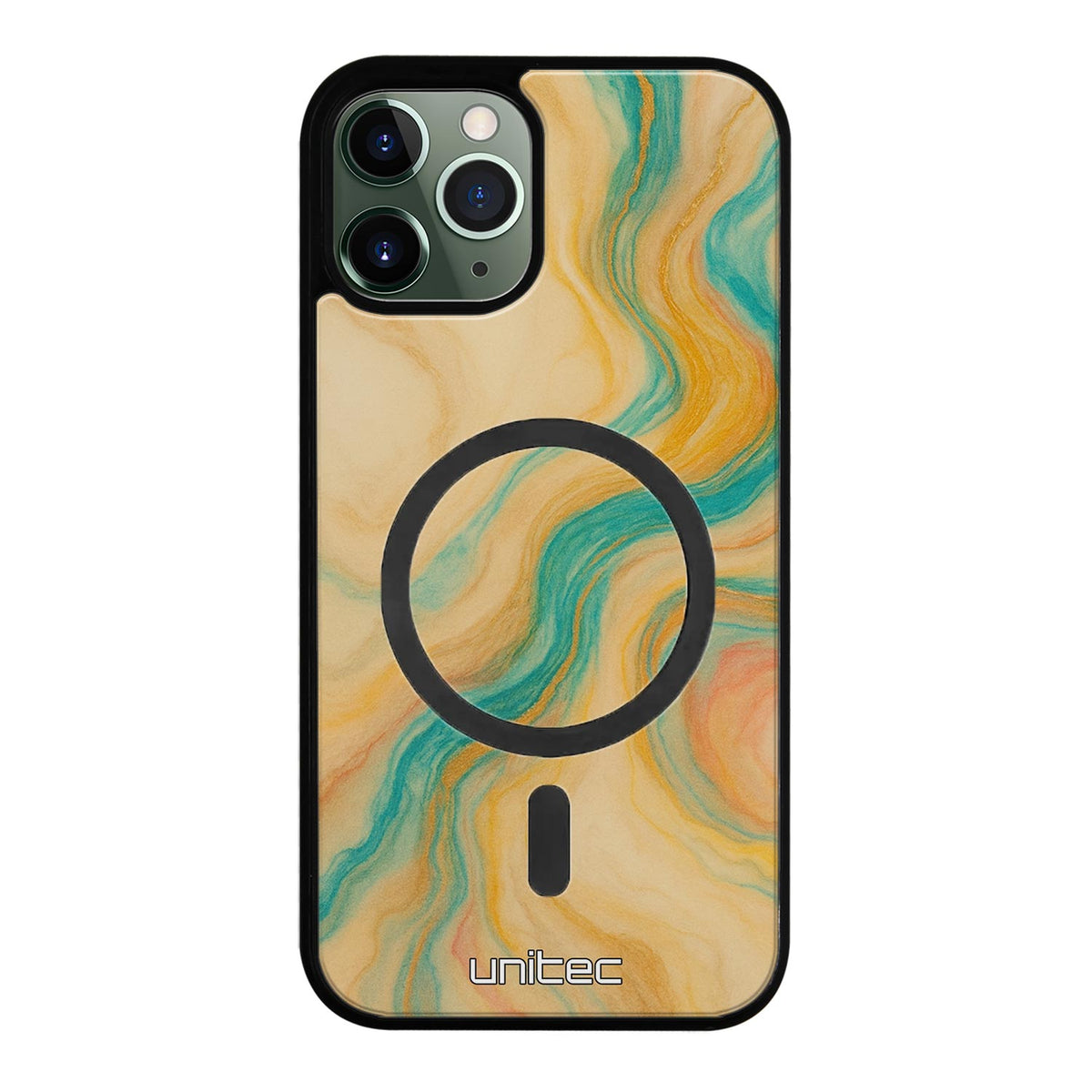 iPhone 12 Pro Suojakuoret Marmori – Emerald Waves