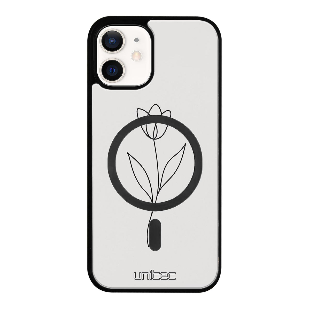 iPhone 12 Suojakuoret Minimalistic – Elegant Tulip