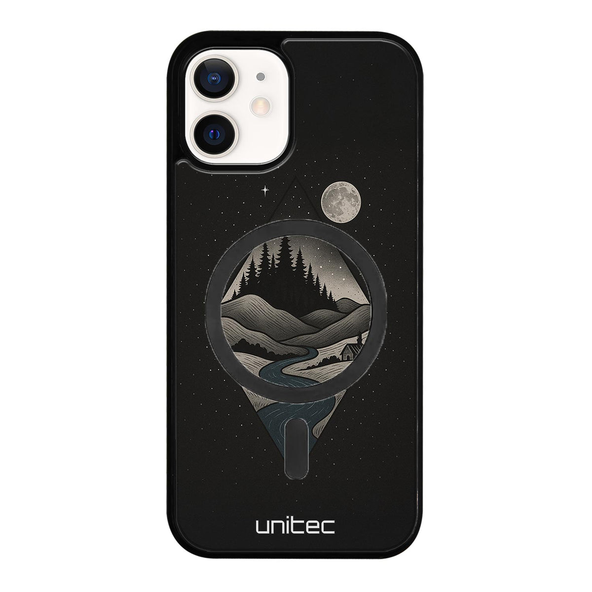 iPhone 12 Suojakuoret Outdoor – Night Forest
