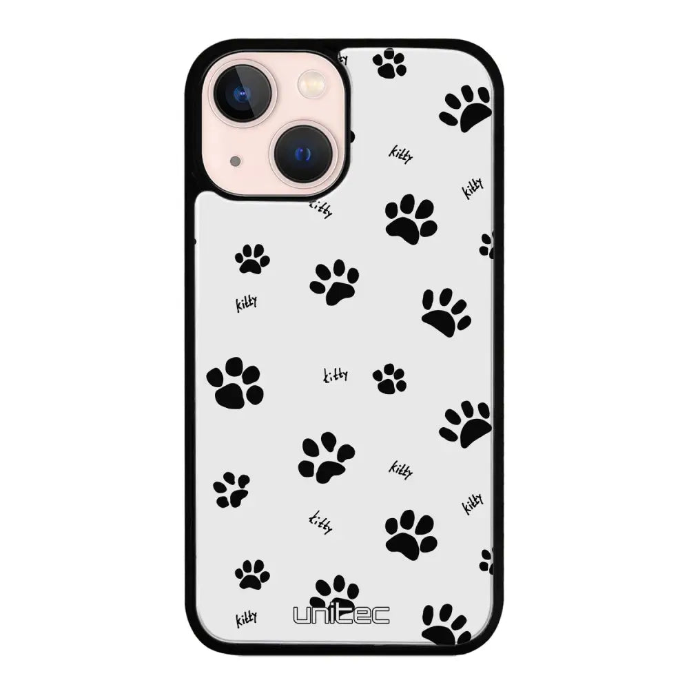 iPhone 13 Mini kissa suojakuoret - Cat Paws - Ei