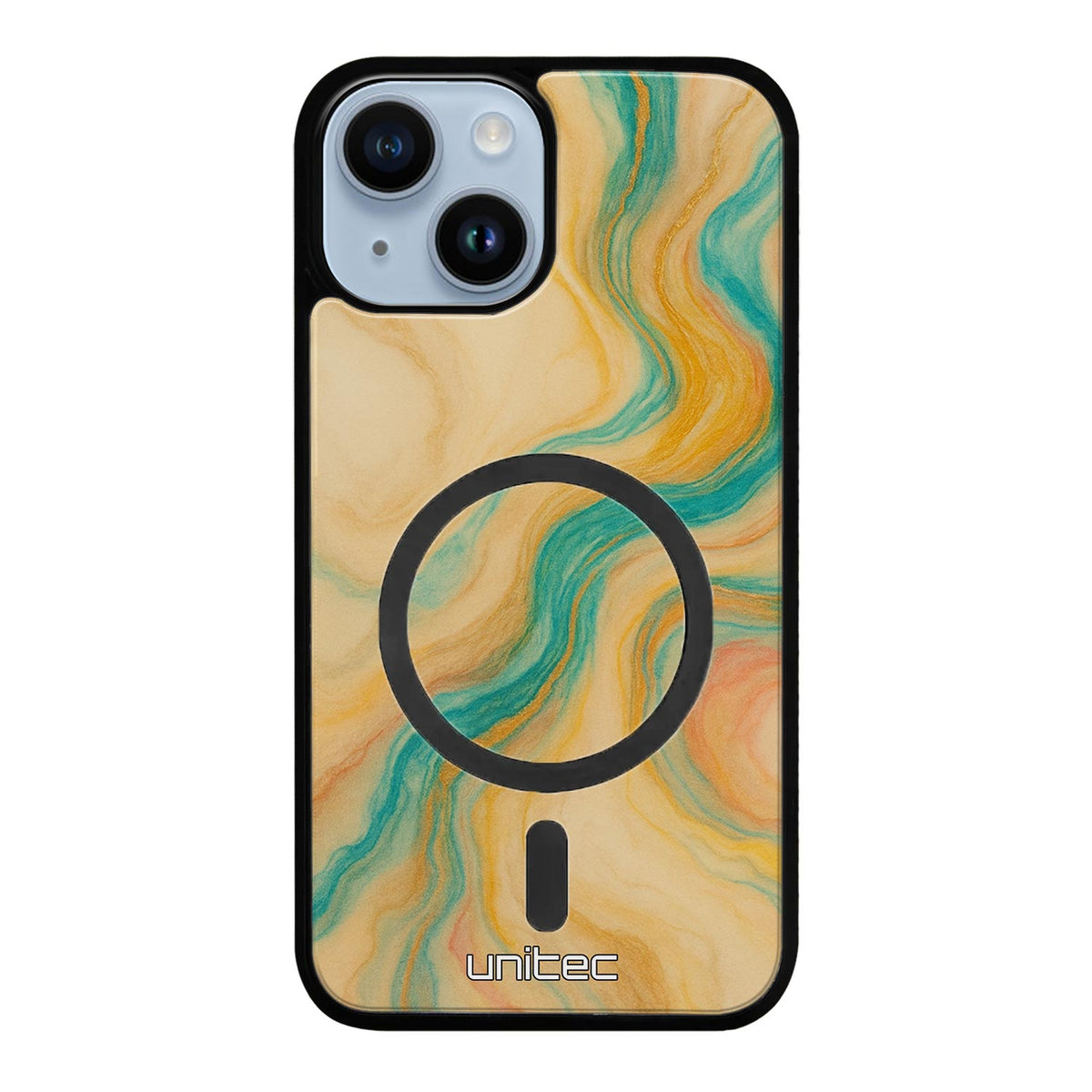 iPhone 13 Mini Suojakuoret Marmori – Emerald Waves