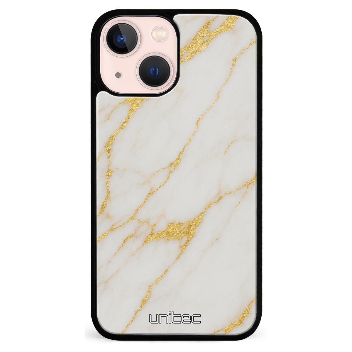 iPhone 13 Mini Suojakuoret Marmori – White Luxe