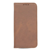 iPhone 13 Mini Unitec Lompakko Suojakotelo Tummanruskea