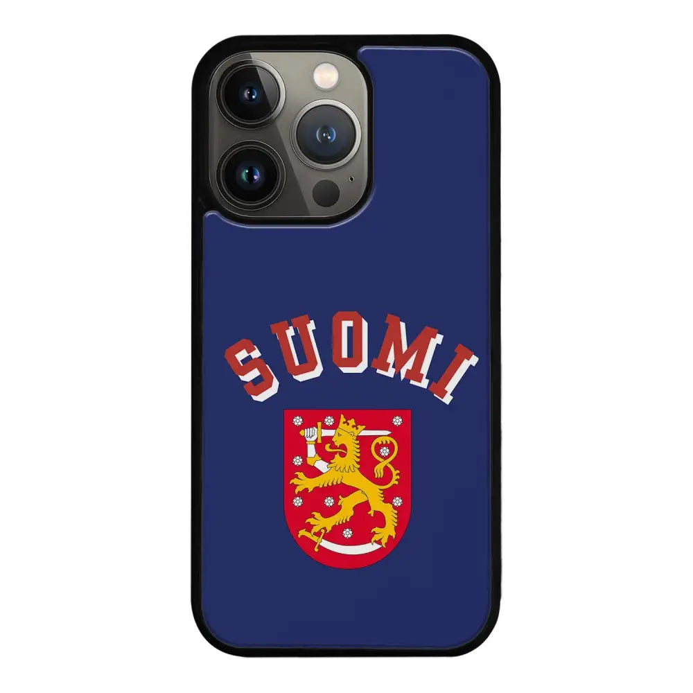 iPhone 13 Pro jääkiekko suojakuoret - Leijonat Suomi - Ei