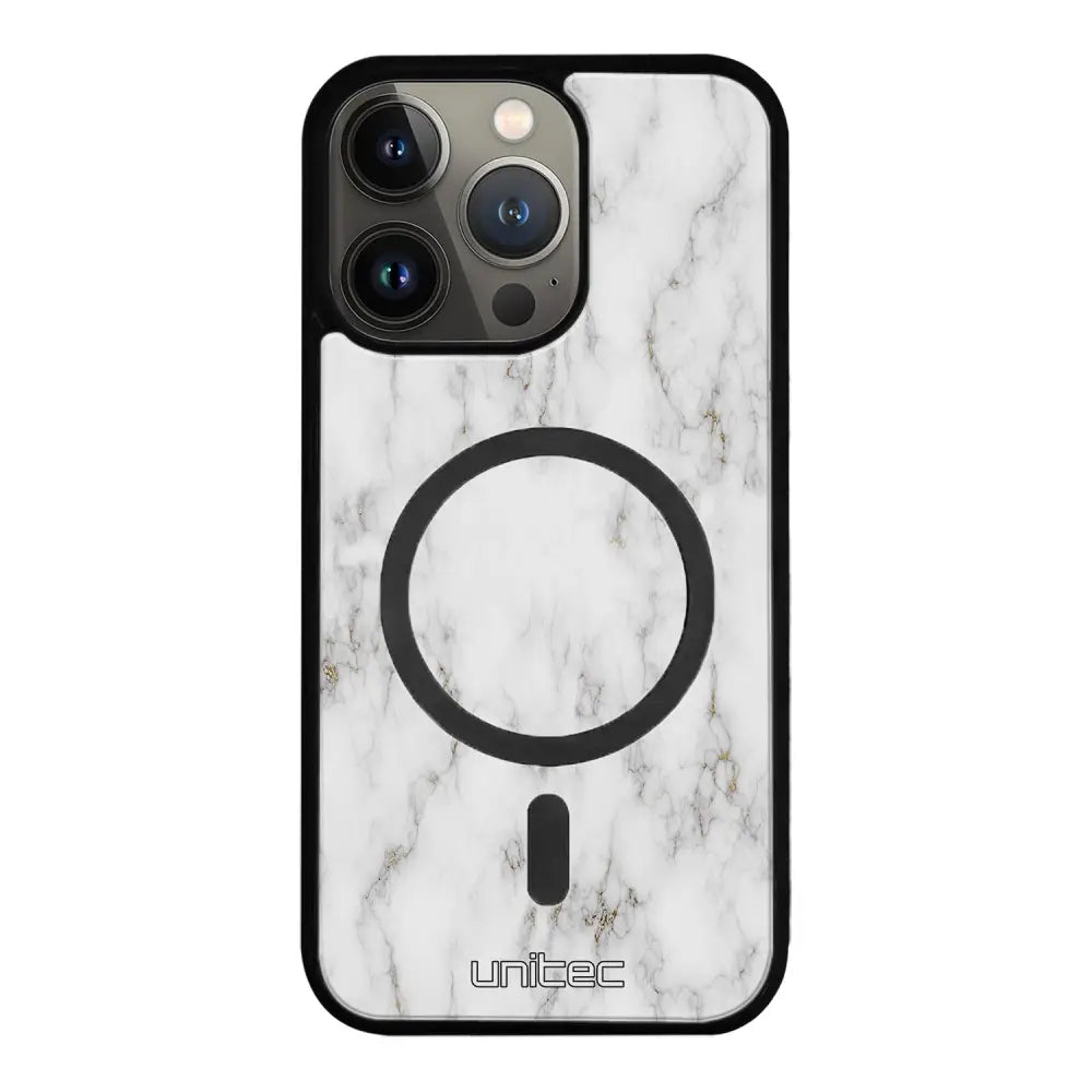 iPhone 13 Pro marmori suojakuoret - White Marble
