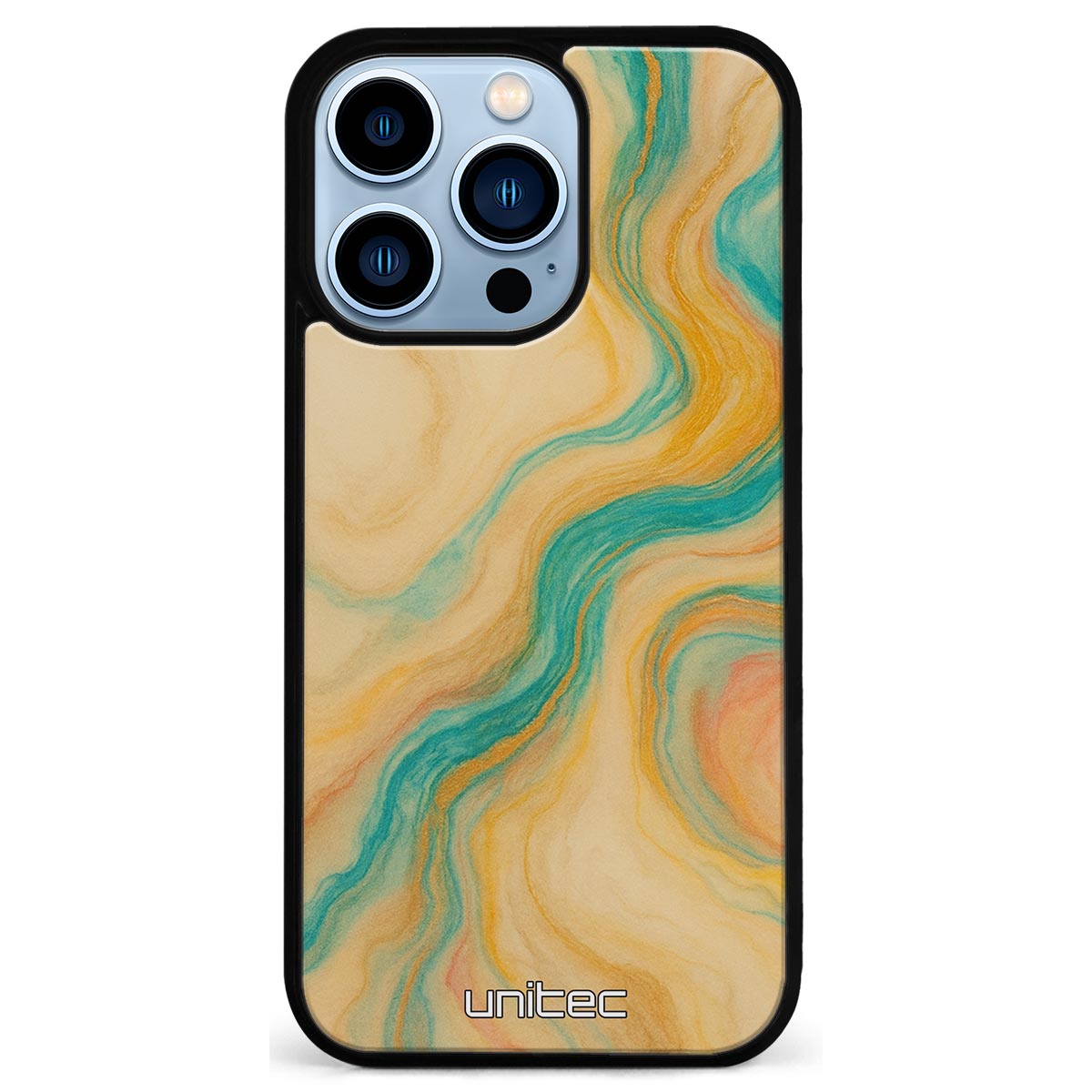 iPhone 13 Pro Suojakuoret Marmori – Emerald Waves