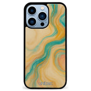 iPhone 13 Pro Suojakuoret Marmori – Emerald Waves