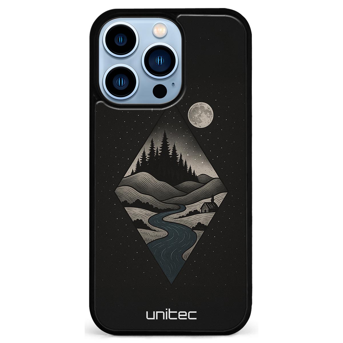 iPhone 13 Pro Suojakuoret Outdoor – Night Forest