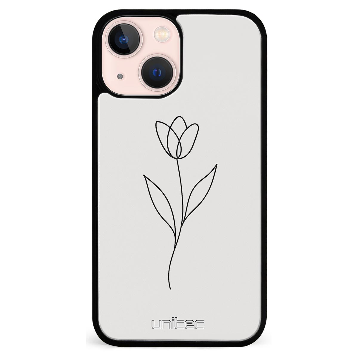 iPhone 13 Suojakuoret Minimalistic – Elegant Tulip