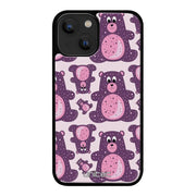 iPhone 13 suojakuoret - Purple Teddy Bear - Ei