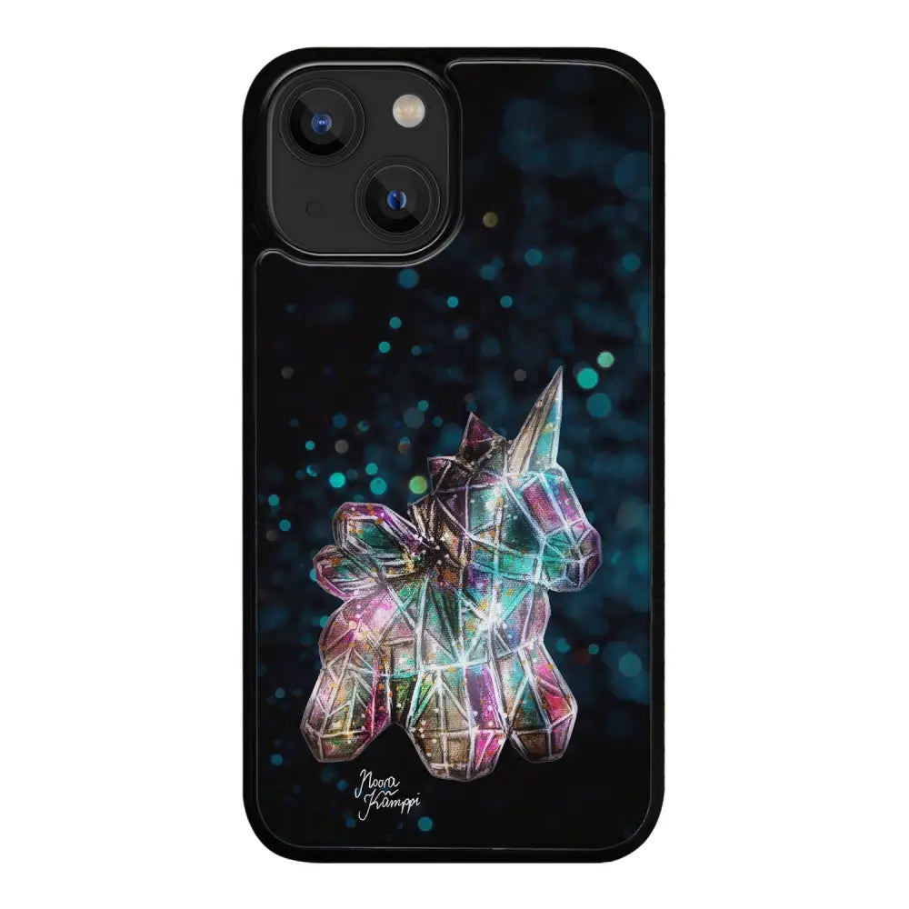 iPhone 13 unicorn suojakuoret - Sininen - Noora Kämppi - Ei