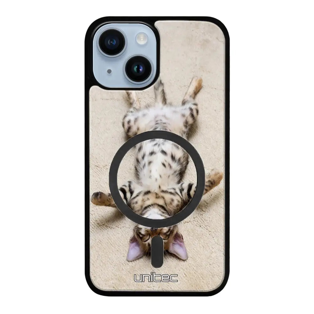 iPhone 14 kissa suojakuoret - Relaxing Cat