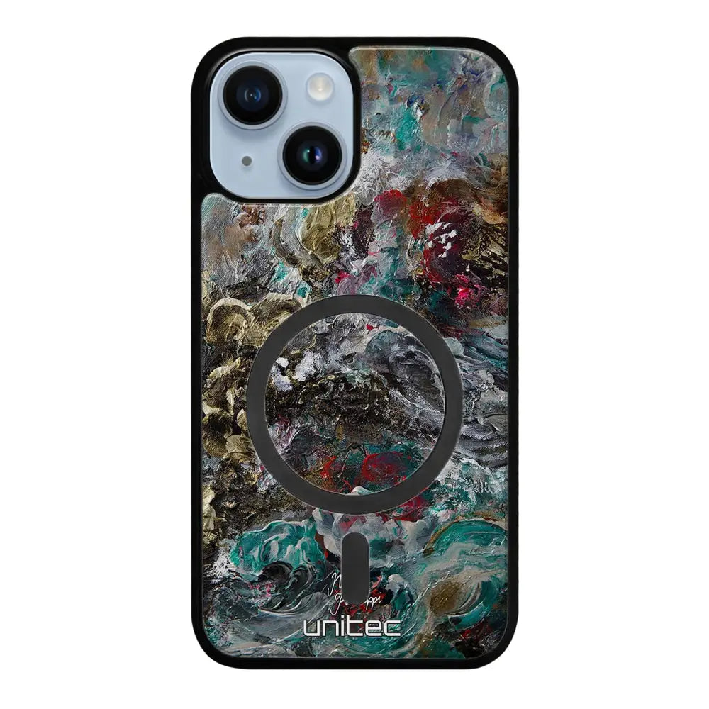 iPhone 14 modern art suojakuoret - Heart Knows - Noora Kämppi