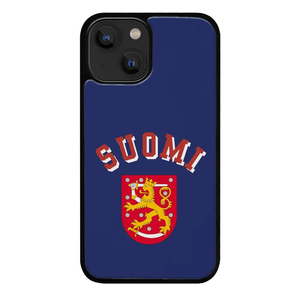 iPhone 14 Plus jääkiekko suojakuoret - Leijonat Suomi - Ei