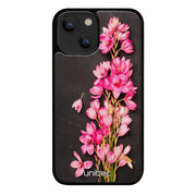 iPhone 14 Plus kukka suojakuoret - Pink Flowers - Ei