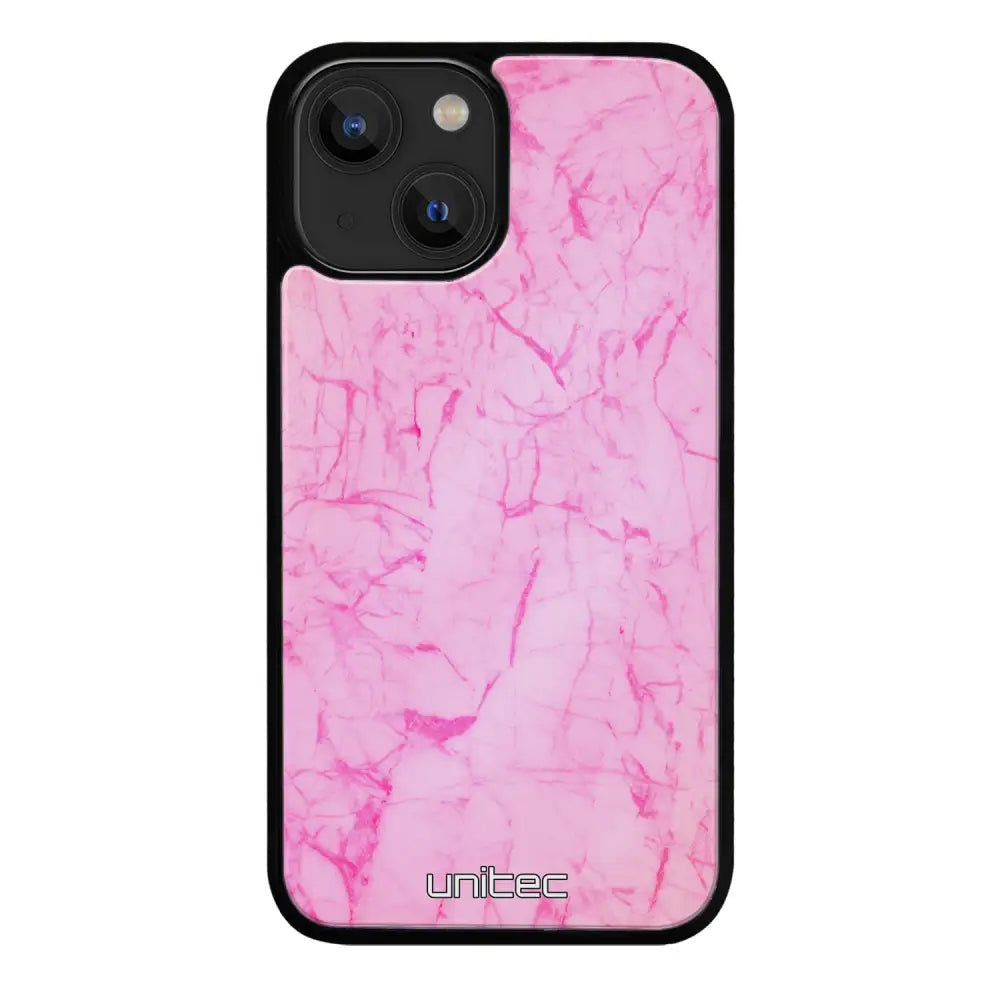 iPhone 14 Plus marmori suojakuoret - Light Pink Marble - Ei