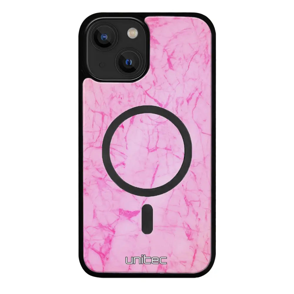 iPhone 14 Plus marmori suojakuoret - Light Pink Marble