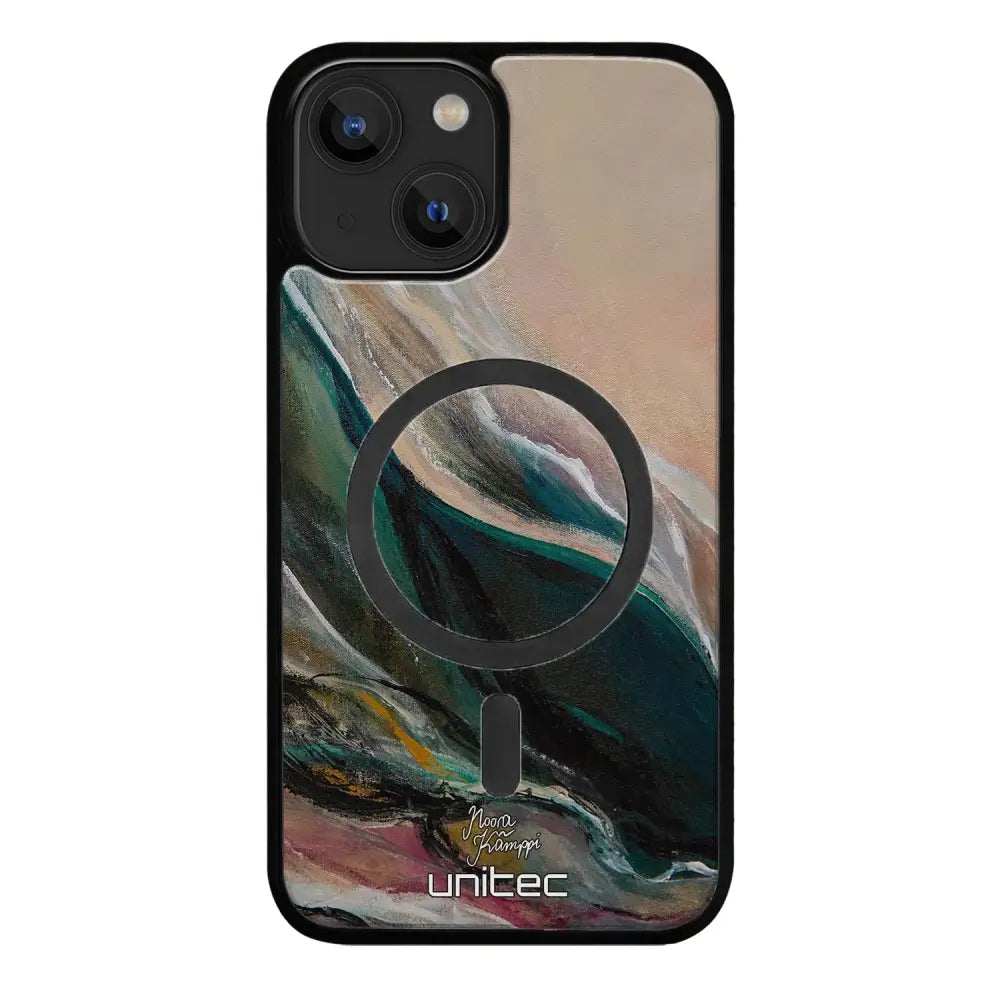 iPhone 14 Plus modern art suojakuoret - Nudge - Noora Kämppi