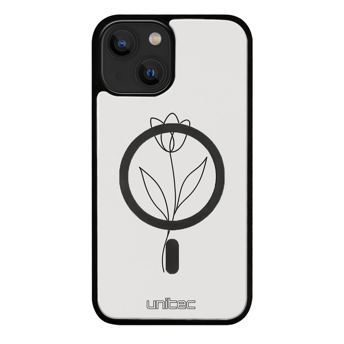 iPhone 14 Plus Suojakuoret Minimalistic – Elegant Tulip